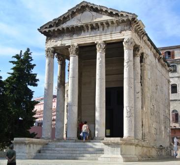 Pula (Croatia) Temple of Augustus
