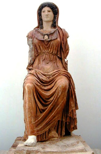 Statue of Goddess Minerva