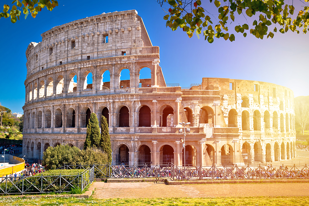 View of the Colosseum, World Photography Day