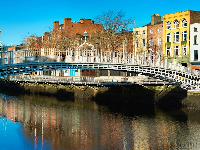Dublin-Ha-penny-bridge-Ireland-water