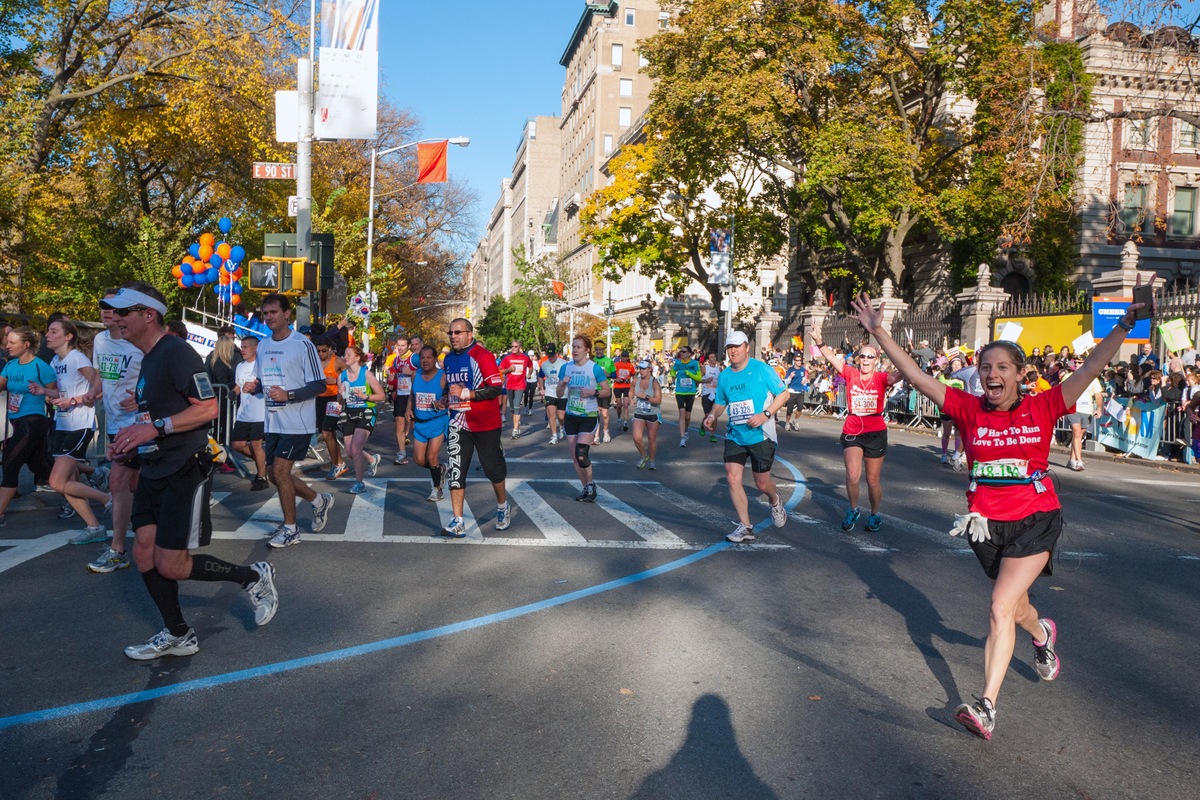 Runners compete in New York City Marathon, epic marathons