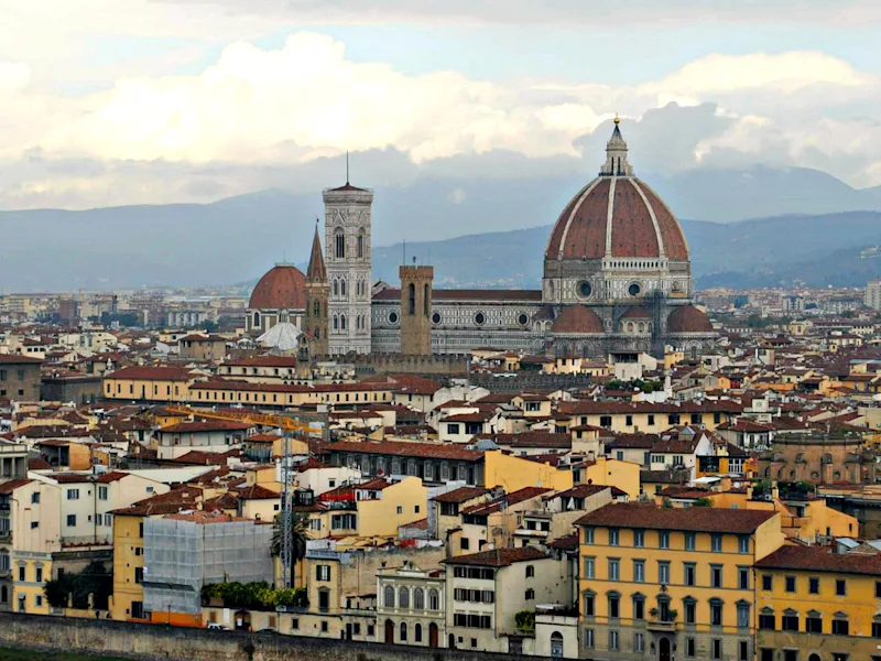 Florence-Skyline-from-far-Italy