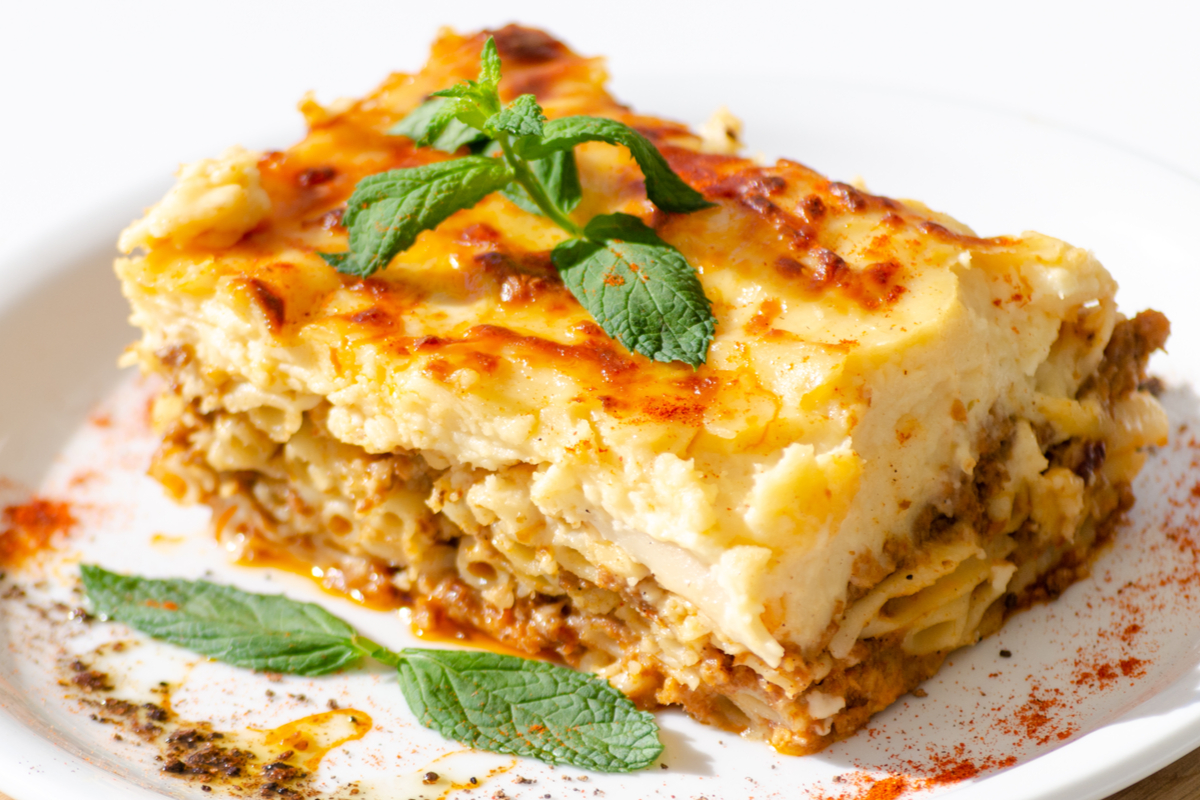 Pastisio, Greek food