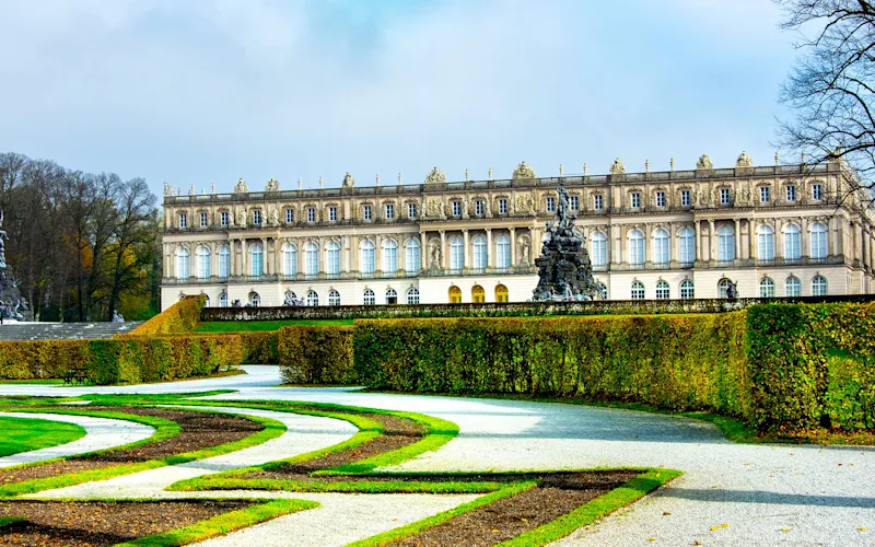 Marvel at the Herrenchiemsee Palace and Monastery