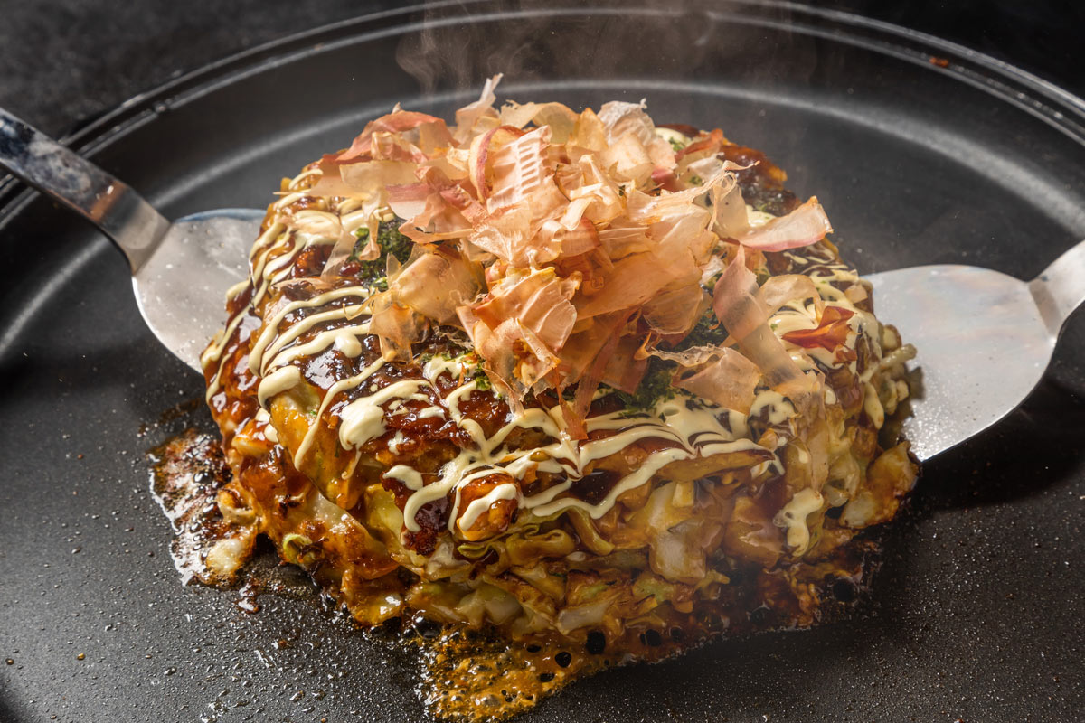 Japanese Traditional Okonomiyaki