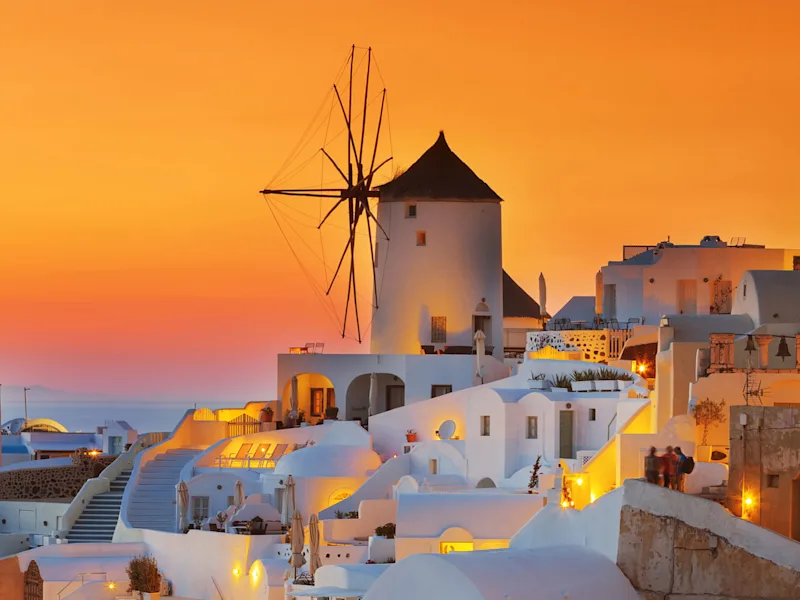 Oia-sunset-Santorini-Athens-Mykonos-Santorini-Tour