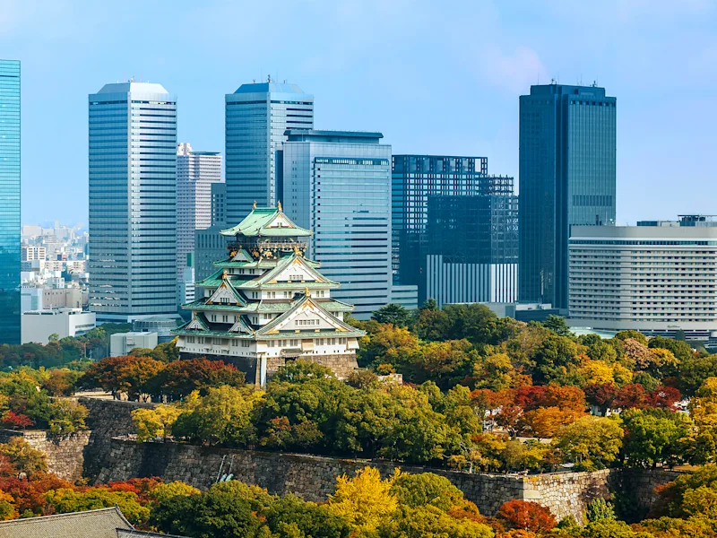 Osaka-Castle-in-Osaka-Japan