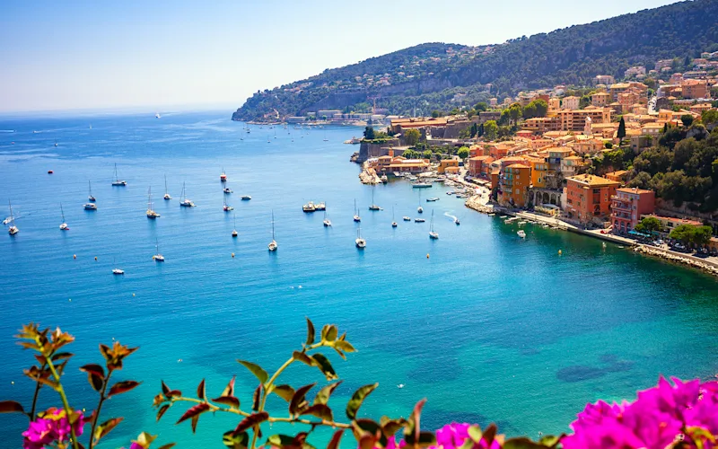 Enjoy a scenic drive along the French Riviera
