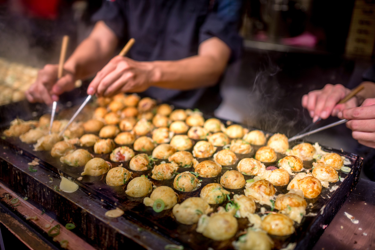 Takoyaki most popular delicious snack of japan