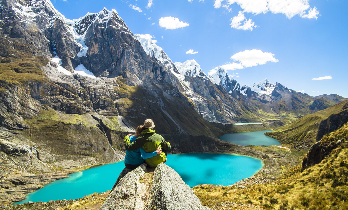 Admiring the scenery in Peru, South America, Travel Insurance