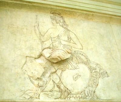 Goddess Roma, Ara Pacis