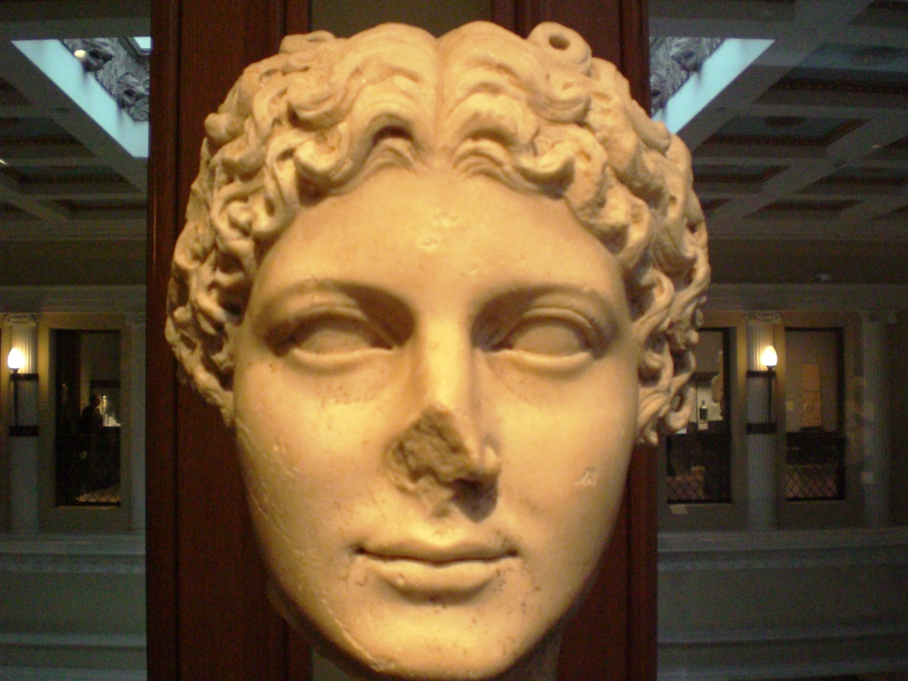 Agripina the Younger 1st c AD, Marble Bust, Getty Museum