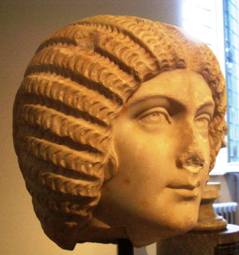 Julia Domna marble bust, 2nd c AD. Palatine Museum 