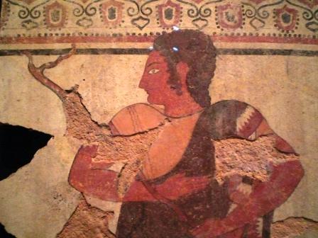 Etruscan Athletic Trainer fresco