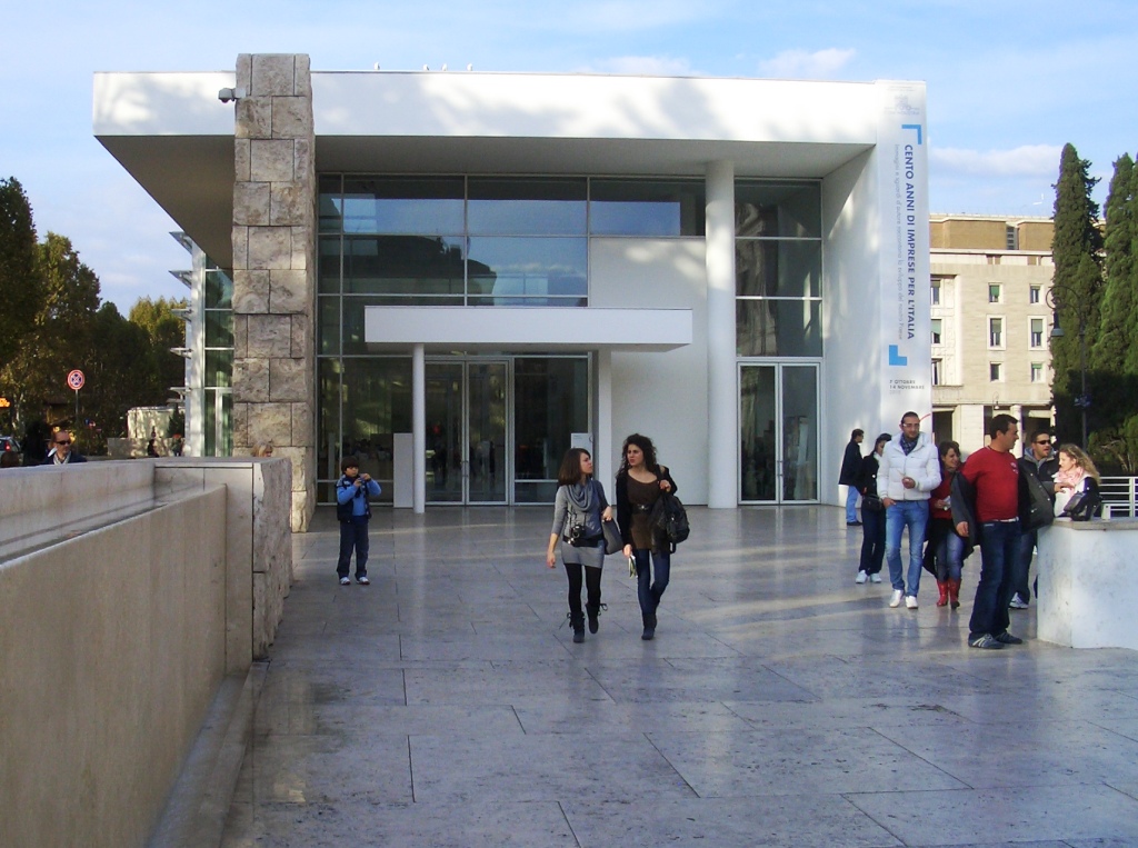 Ara Pacis entrance, Rome