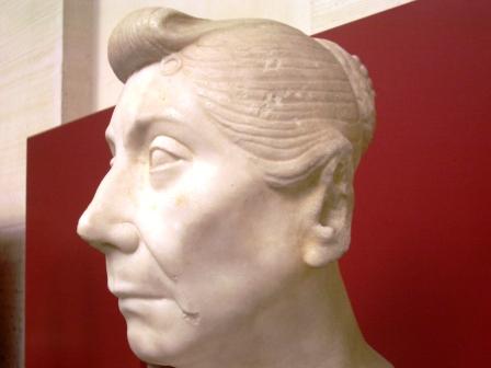 The Ideal Good Wife, marble bust, Palazzo Massimo Rome