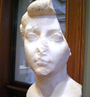 Livia, Marble Bust Getty Villa 